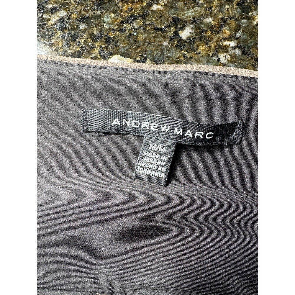 Andrew Marc Pants Womens Size M Brown High Rise Skinny Pull-On Stretch - Picture 7 of 8